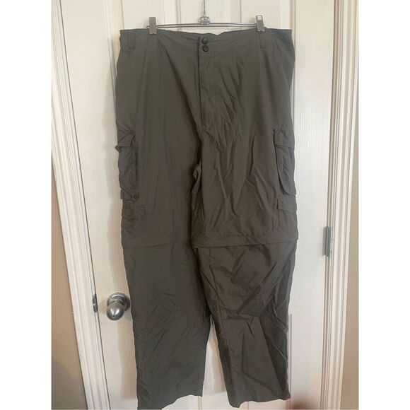 Rugged Exposure Mens Army Green Convertible Waterproof Cargo Pants Shorts XL - Picture 15 of 15